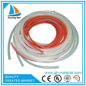 شفاف مرنة الغذاء الصف سيليكون خرطوم